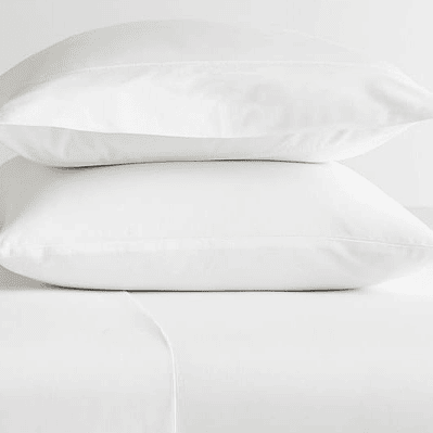 Set de 02 Fundas de Almohada 400 Hilos, Tamaño King 50 x 95 cms