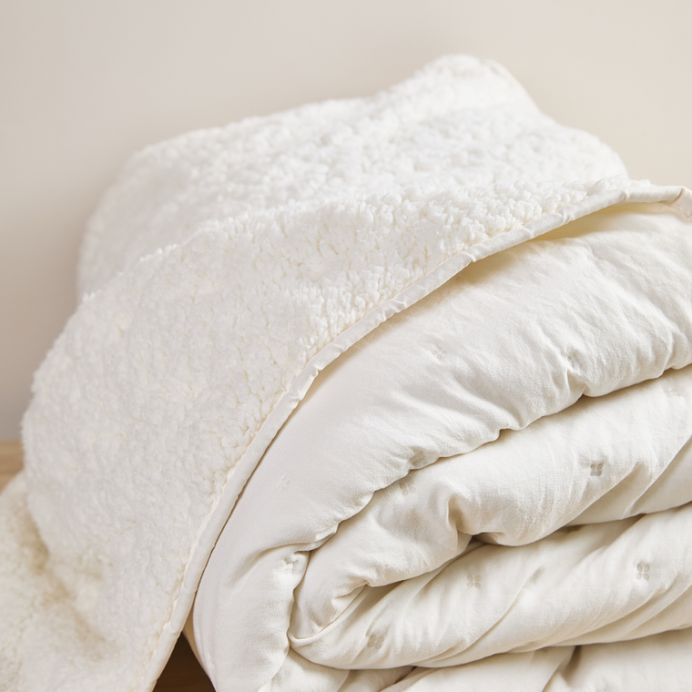 Cubrecama Clara Sherpa 1