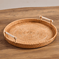 Bandeja redonda de Ratán - Miniatura 2