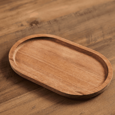 Bandeja Ovalada Madera