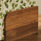 Servilletero Madera Acacia Curvas - Miniatura 1