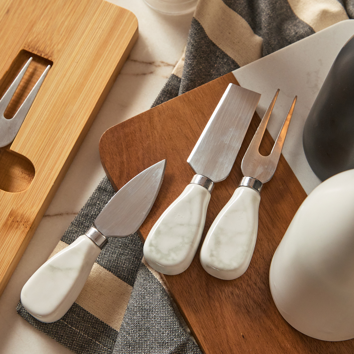 Set de Cuchillos Mármol x4 1