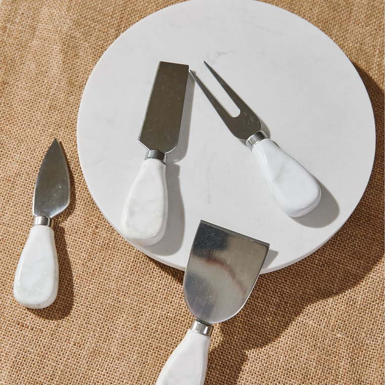 Set de Cuchillos Mármol x4 3