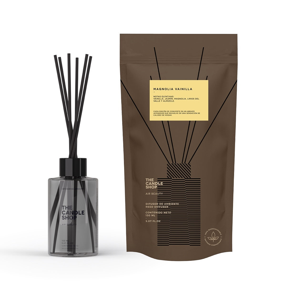 Difusor Basic Compost Magnolia Vainilla 1