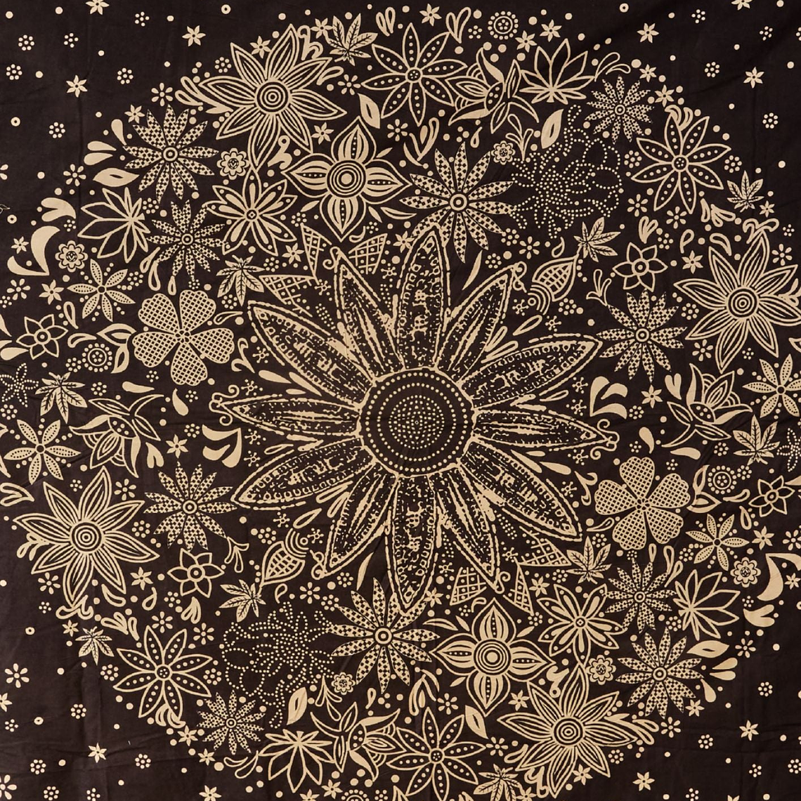 Mandala Cangrejos Beige 1