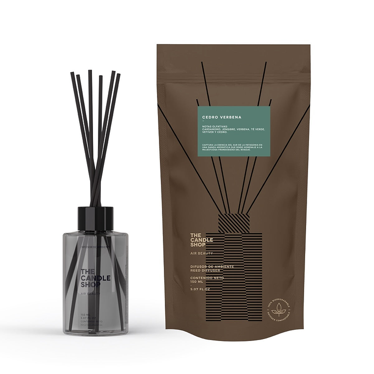 Difusor Basic Compost Cedro Verbena 1