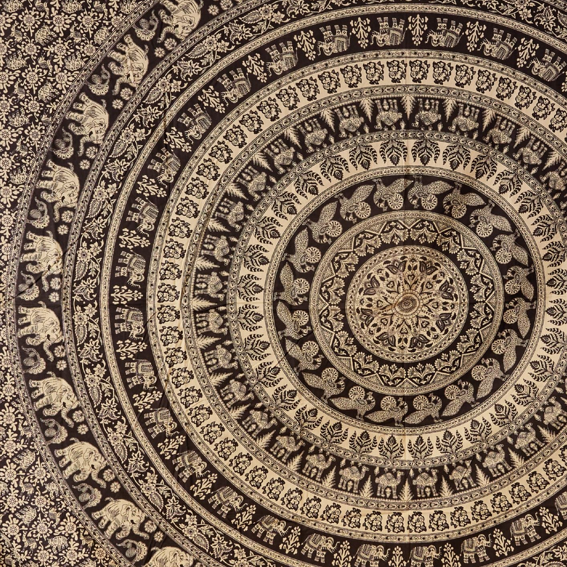 Mandala Sol y Mar Beige 1