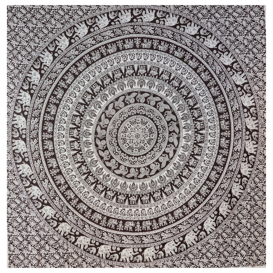 Mandala Sol y Mar Black 2