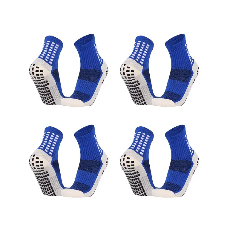 Pack x4 Medias Deportivas Azul 1
