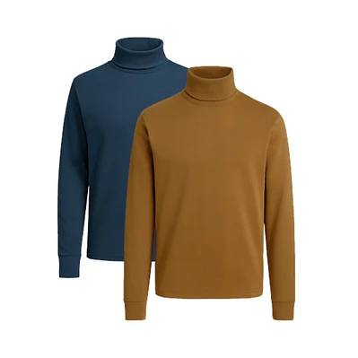 Pack X2 Cafarena de Hombre - Camel y Acero