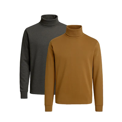 Pack Cafarena de Hombre - Camel y Charcoal