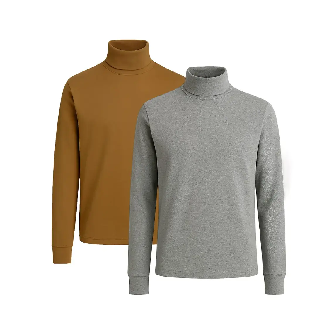 Pack Cafarena de Hombre - Camel y Melange 1