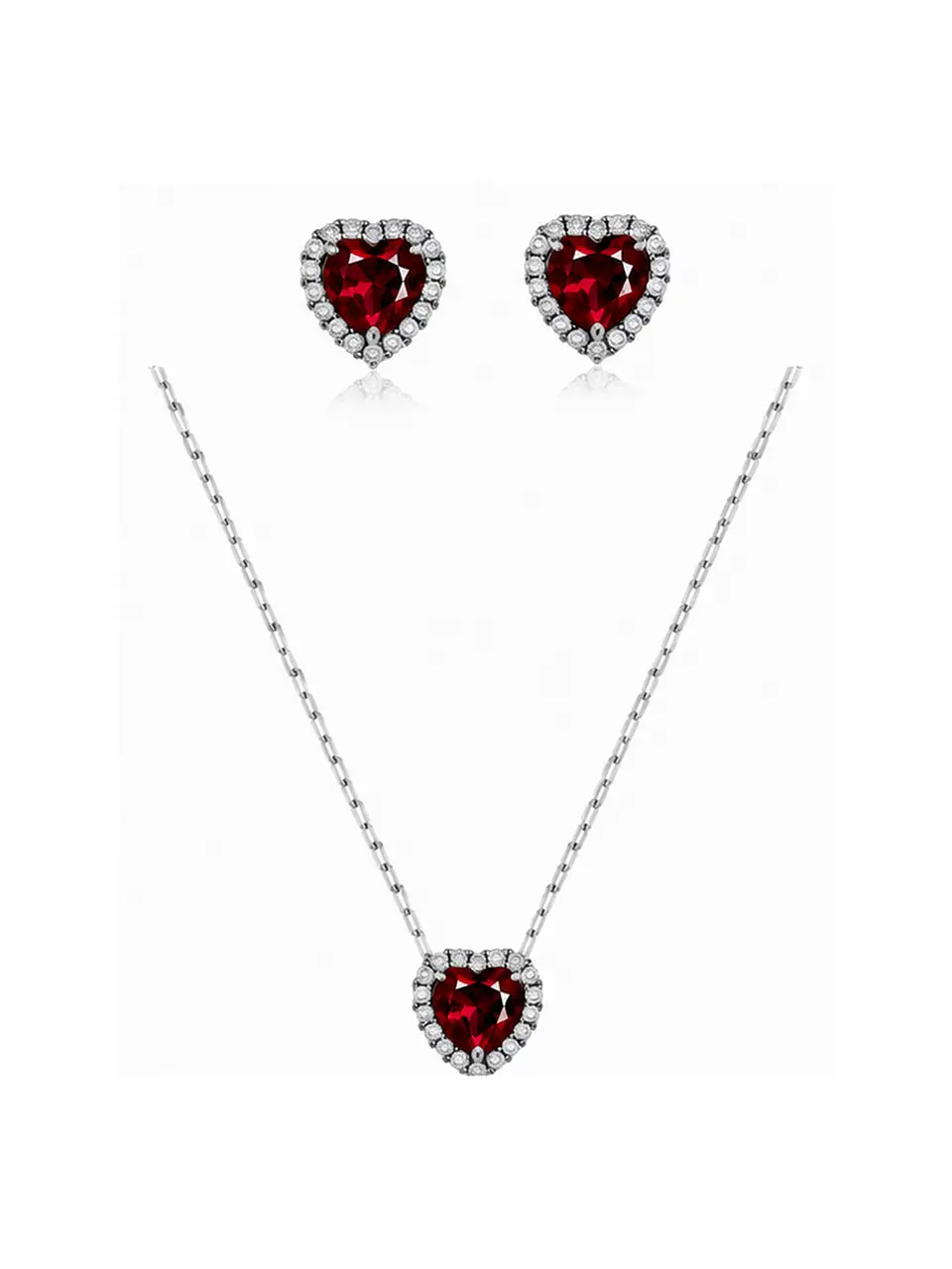 Conjunto Corazón Rubí Imperial 1