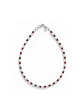 Pulsera Tennis Rubí Destello 