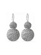Aretes Disco Texturizado Bruma - Miniatura 1