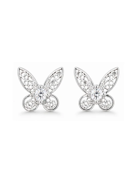 Aretes Mariposa Filigrana Alba