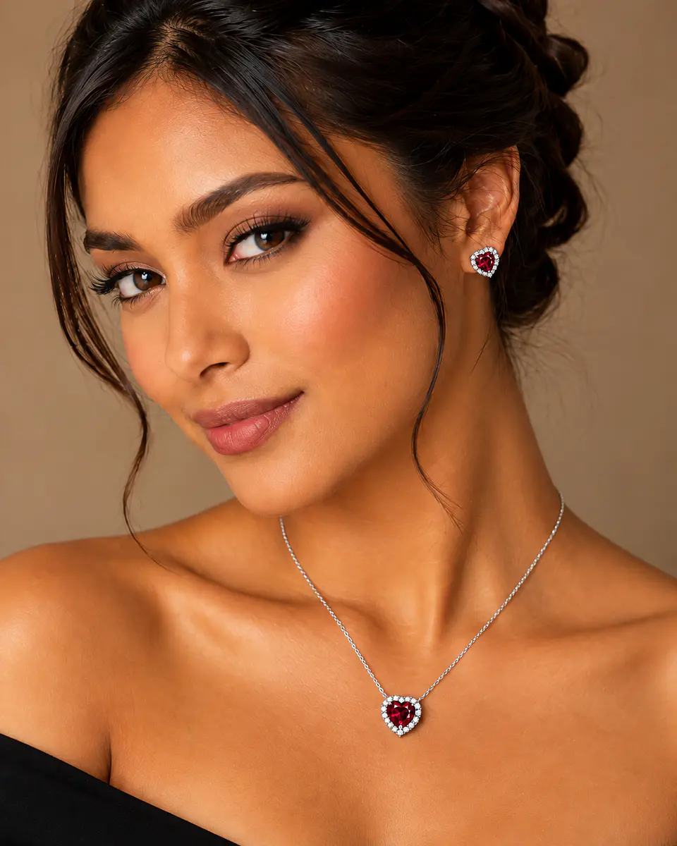 Conjunto Corazón Rubí Imperial 2