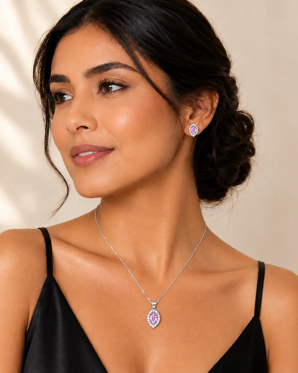 Conjunto Lágrima Rosa Lumina 2