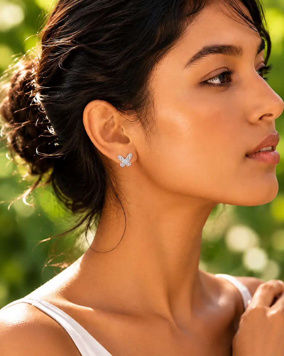 Aretes Mariposa Filigrana Alba 2