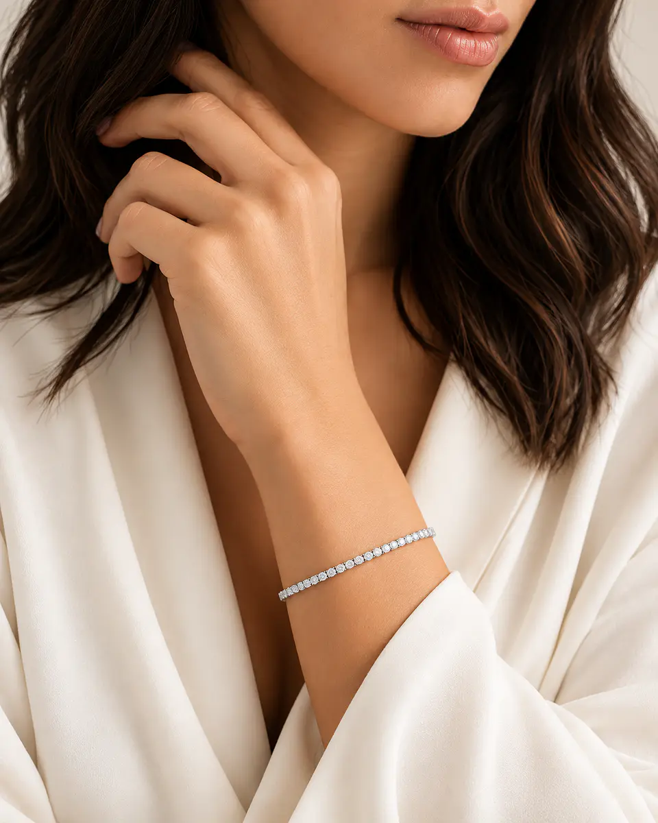 Pulsera Tennis Luz Infinita 2