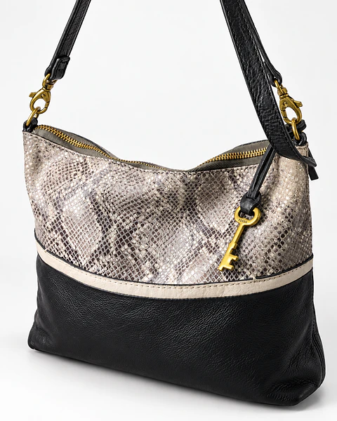 Bolso Fossil Efecto Pitón