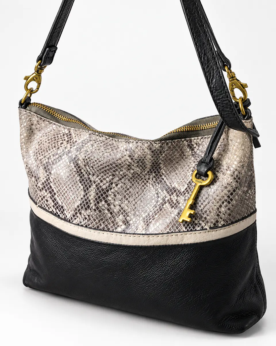 Bolso Fossil Efecto Pitón 2