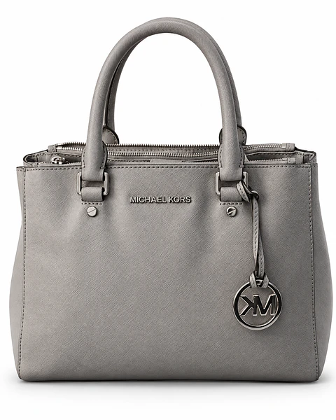 Bolso Michael Kors Savannah Gris