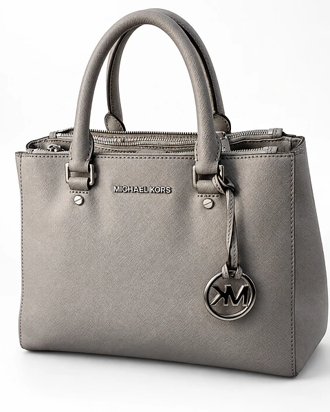 Bolso Michael Kors Savannah Gris
