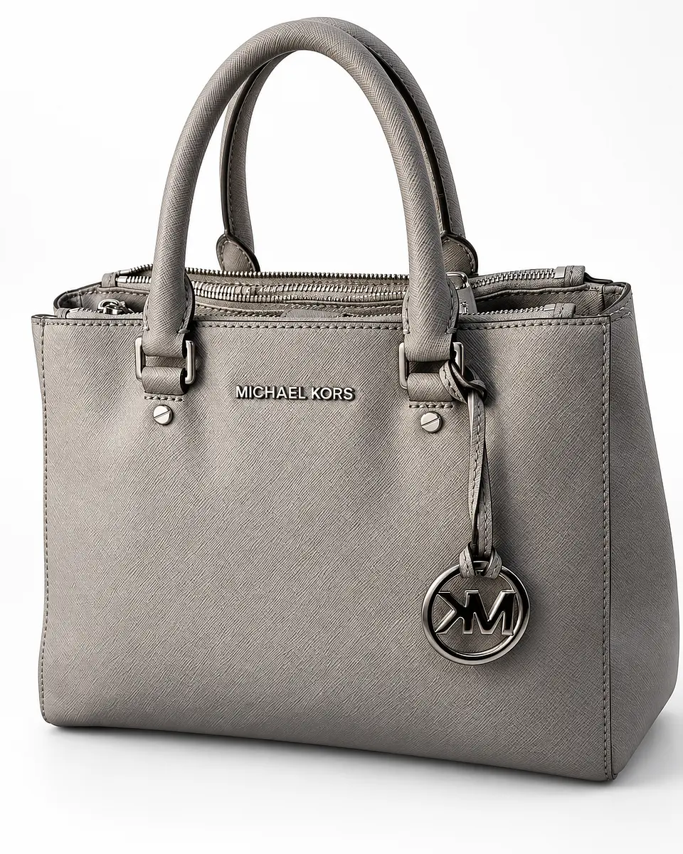 Bolso Michael Kors Savannah Gris 2