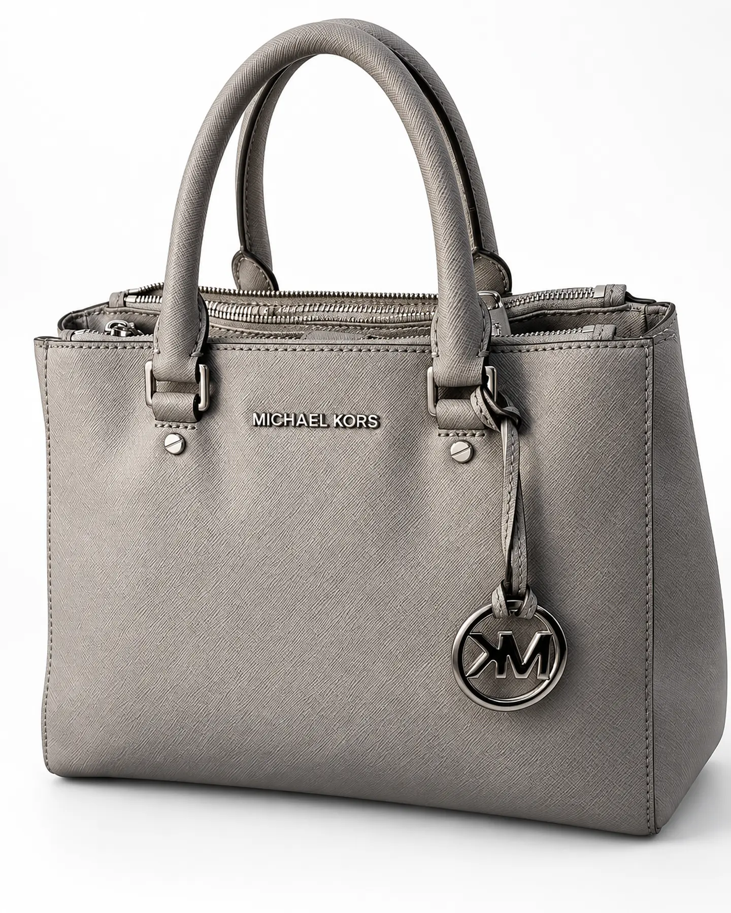 Bolso Michael Kors Savannah Gris 3