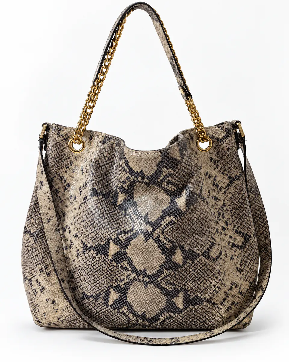 Bolso Michael Kors Efecto Pitón 1