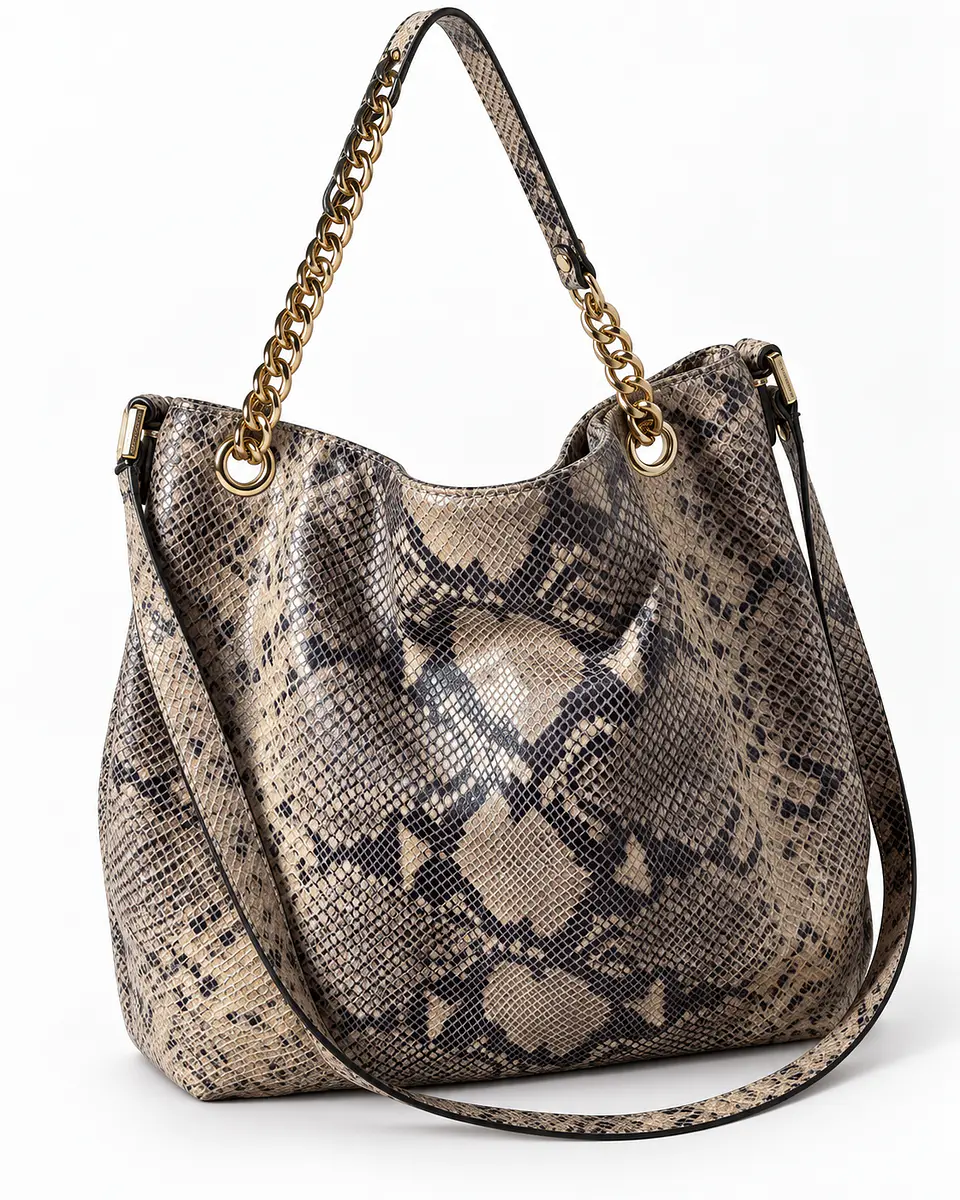 Bolso Michael Kors Efecto Pitón 2