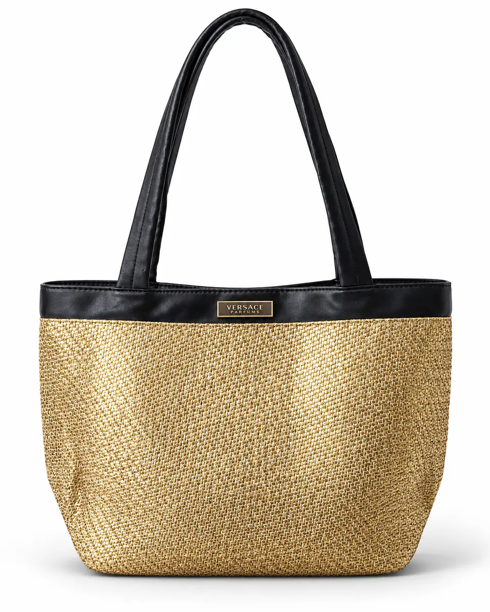 Tote Versace Parfums Dorado 1