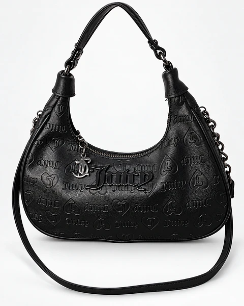 Bolso Juicy Couture Hobo Negro