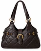 Kate Spade Taupe Pebbled Leather Foldover Crossbody - Miniatura 1