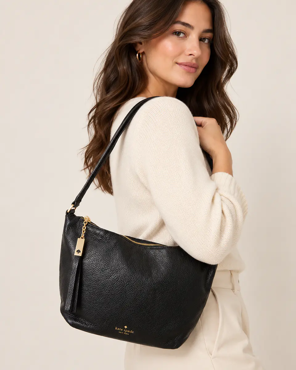 Kate Spade Cobble Hill Little Harris Hobo Negro 2