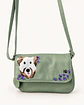 Bentley Crossbody Verde con Diseño de Perrito - Miniatura 1