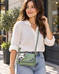 Bentley Crossbody Verde con Diseño de Perrito - Miniatura 2
