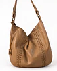 Bolso Hobo Ralph Lauren Camel con Detalle Whipstitch - Miniatura 1