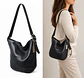 Bolso Hobo Coach Negro de Cuero - Miniatura 2