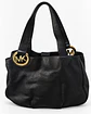 Tote Michael Kors Negro con Herrajes MK Dorados - Miniatura 1