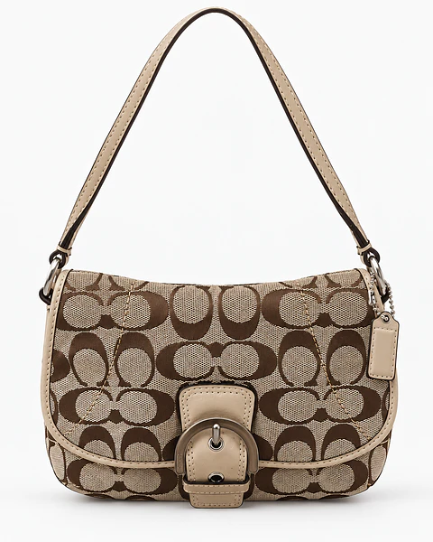 Coach Soho Small Signature Flap Shoulder Bag