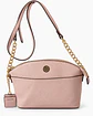 Anne Klein Dome Crossbody Bag with Detachable Card Case – Blush Pink - Miniatura 1