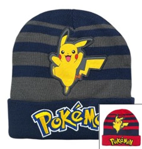 Gorro Pokemon 100% Acrílico