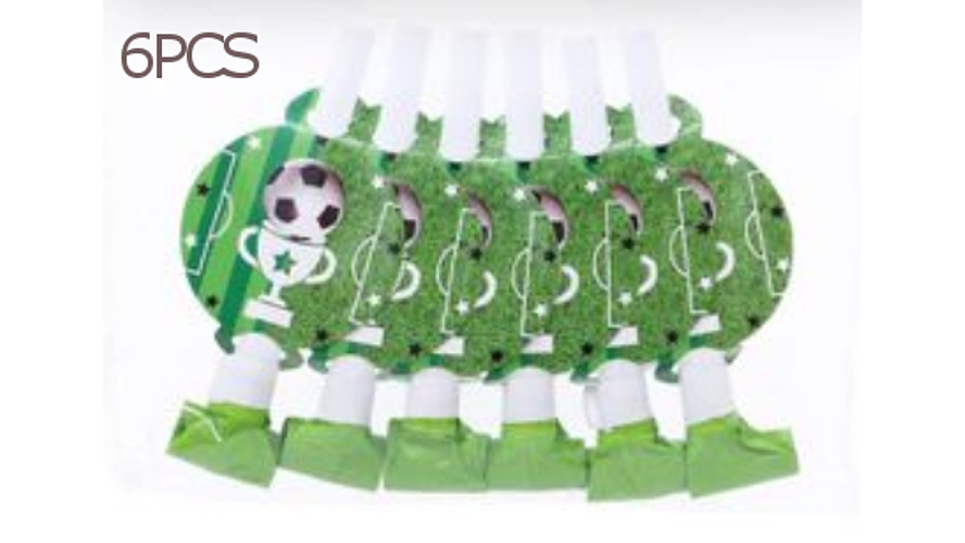 FESTA FUTEBOL VERDE LINGUA DE SOGRA 6PCS 1