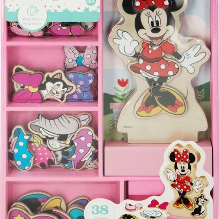 BRINQUEDO MADEIRA MINNIE IMANS 38PCS +3A REF.48727 1