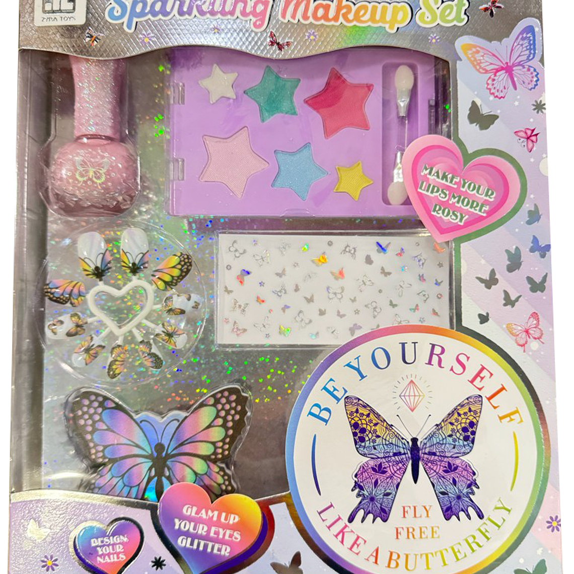 KIT MAQUILHAGEM PARA MENINAS COM  +5ANOS 1