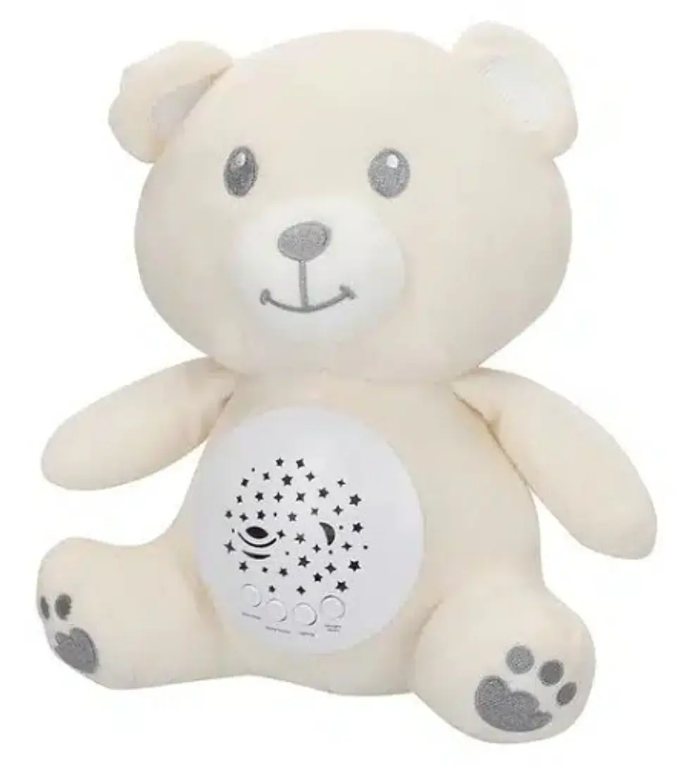 Peluche urso para bebé +0M com som ref.34034 2