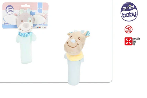 Peluche para bebé +0M com som ref.34030