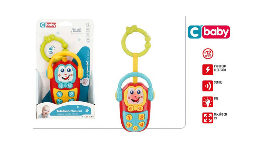 BRINQUEDO TELEMOVEL PARA BEBE +12M REF.39022 1